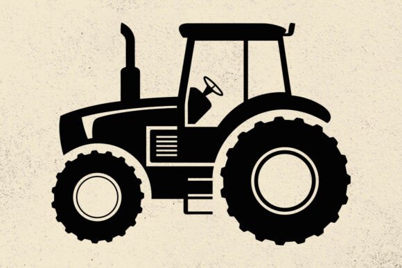 Download Tractor Svg, Tractor Silhouette Svg - Silhouette Collection
