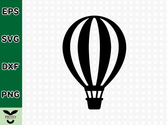 Download Hot Air Balloon Silhouette - Silhouette Collection